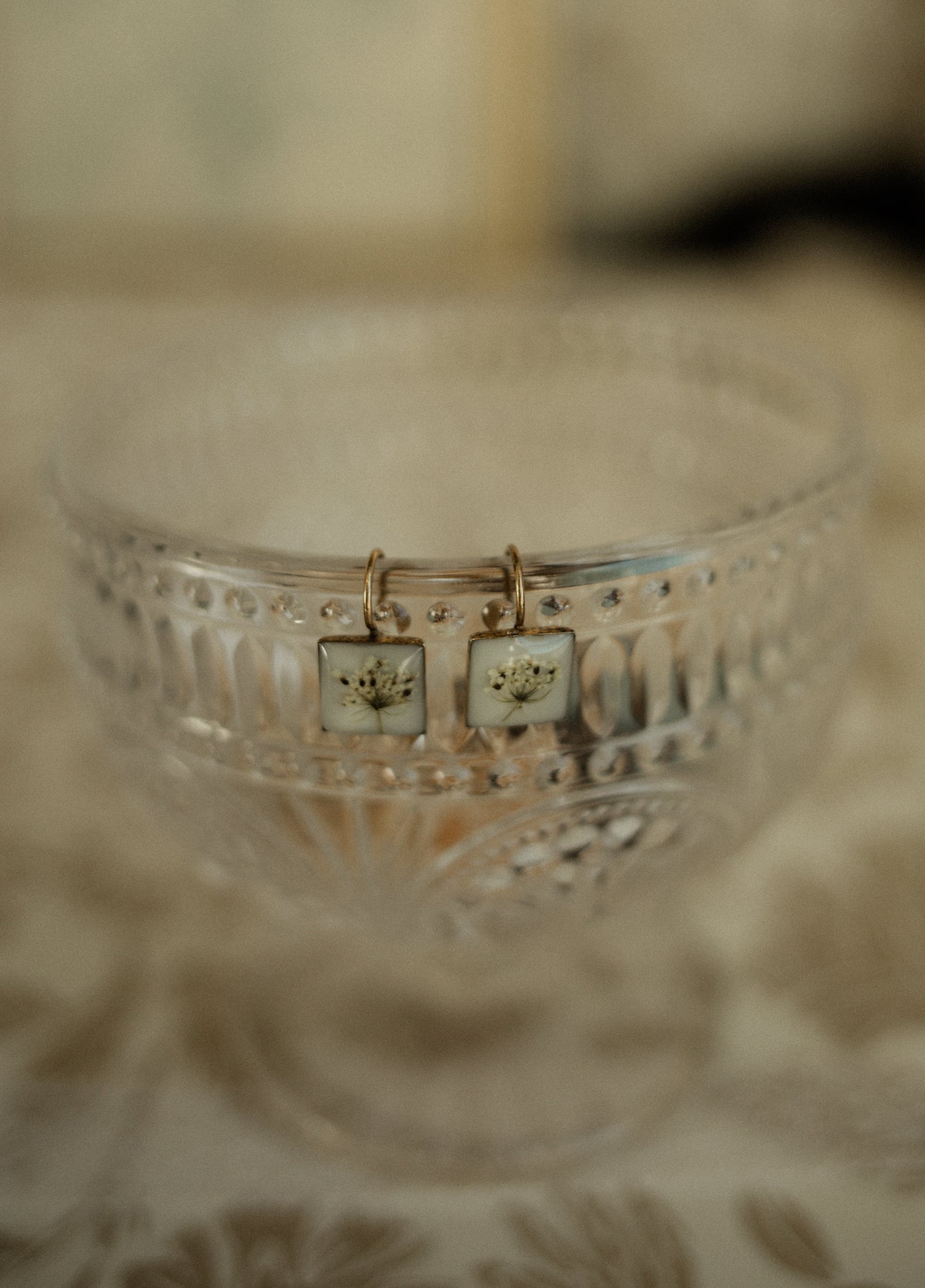 Creamfield Lace earrings