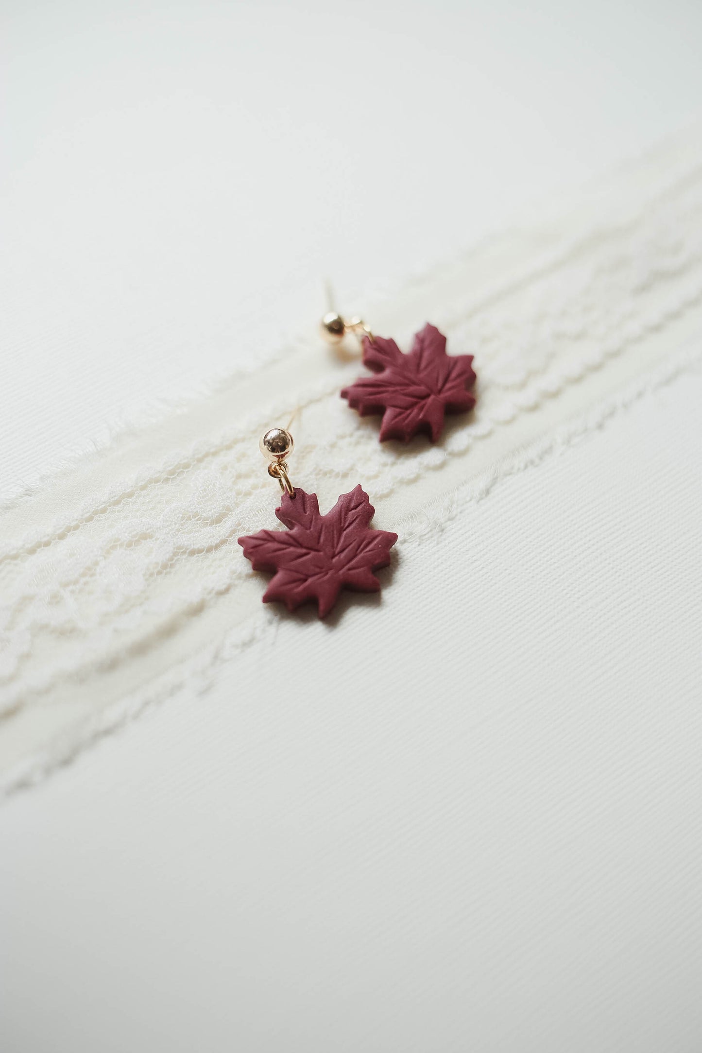 Single Maple Leaf Dangles