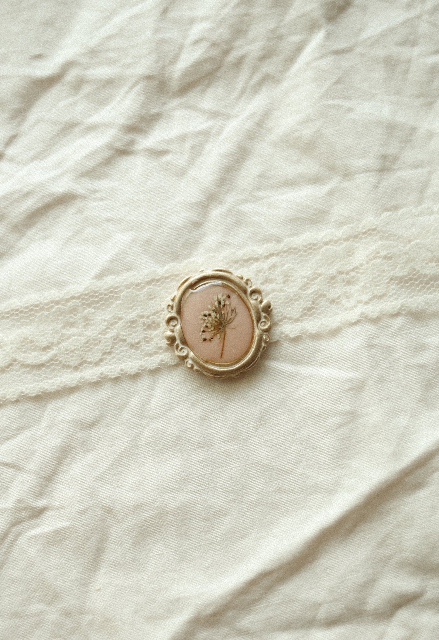 Antique pressed flower Magnets