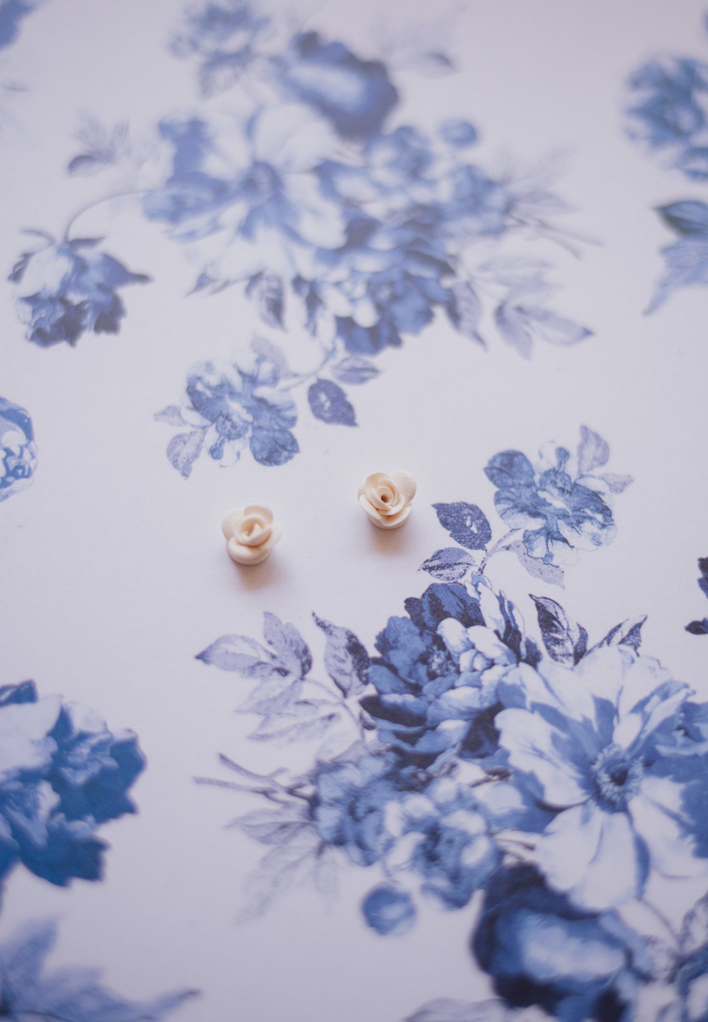 Pearl Rose Mother/Daughter Earrings