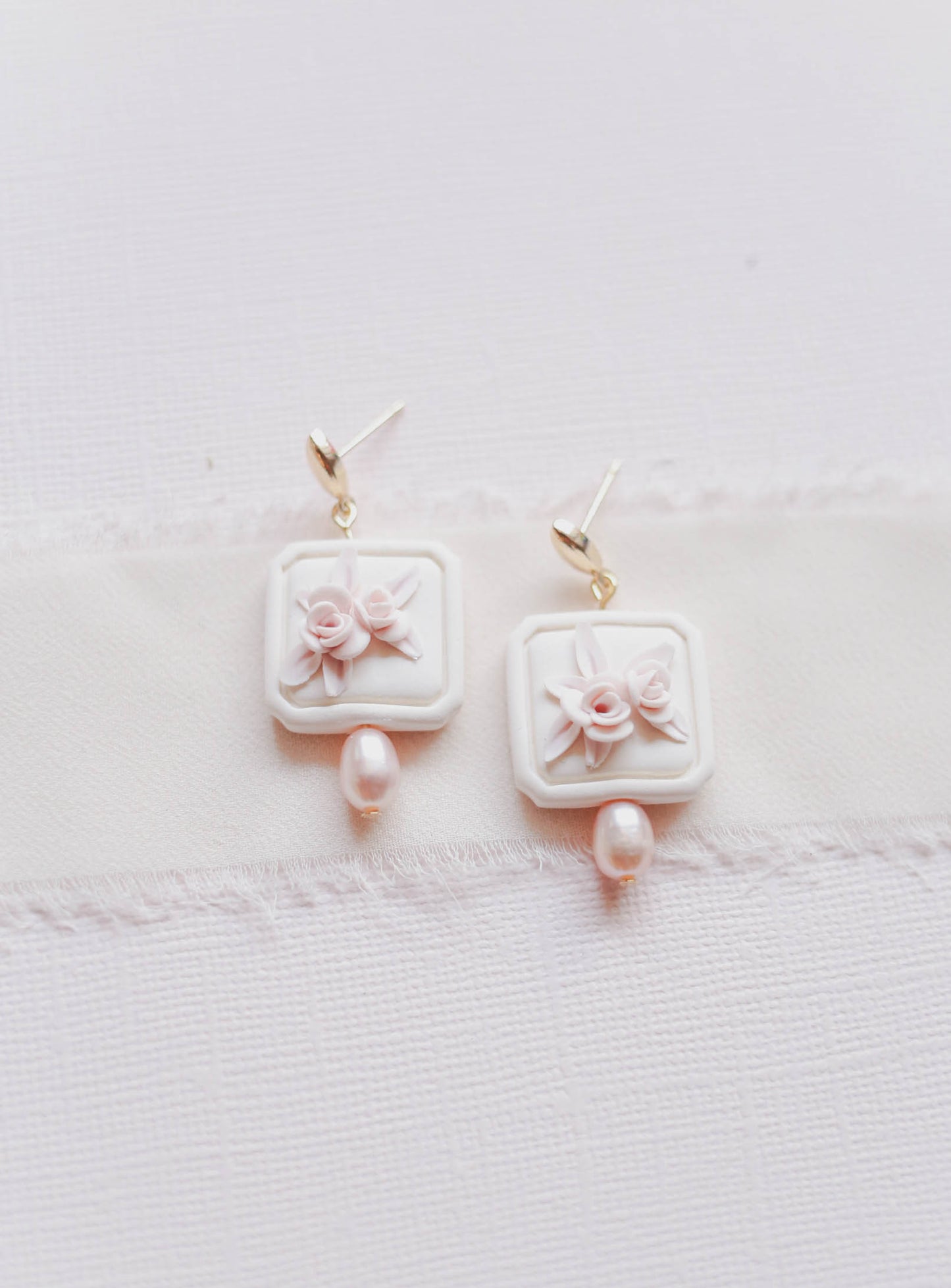 Slightly imperfect Rose Garden Earrings #9