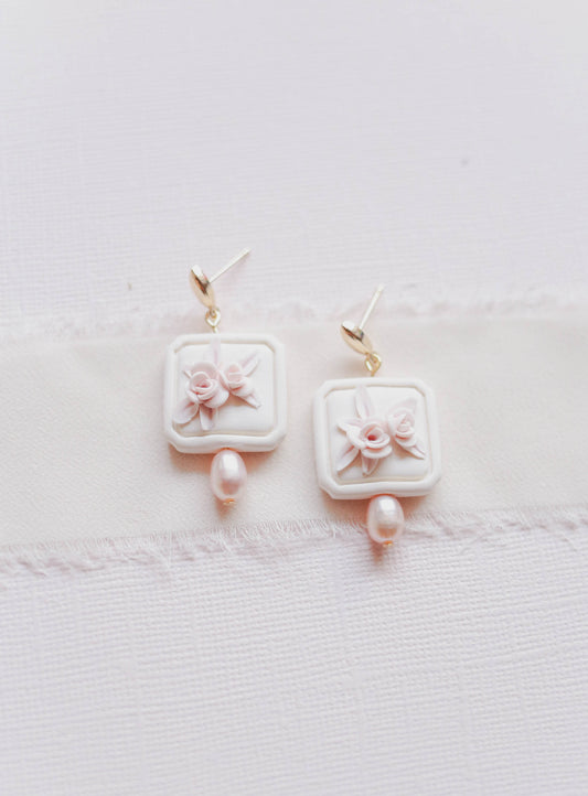 Slightly imperfect Rose Garden Earrings #9