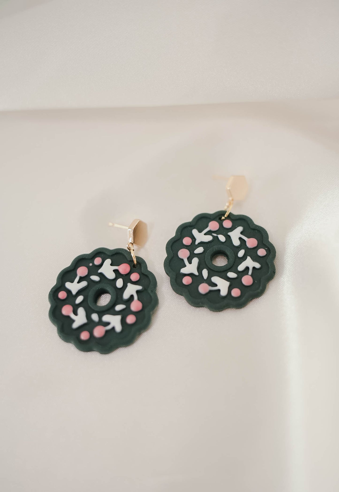 Scandinavian Wreath Earrings