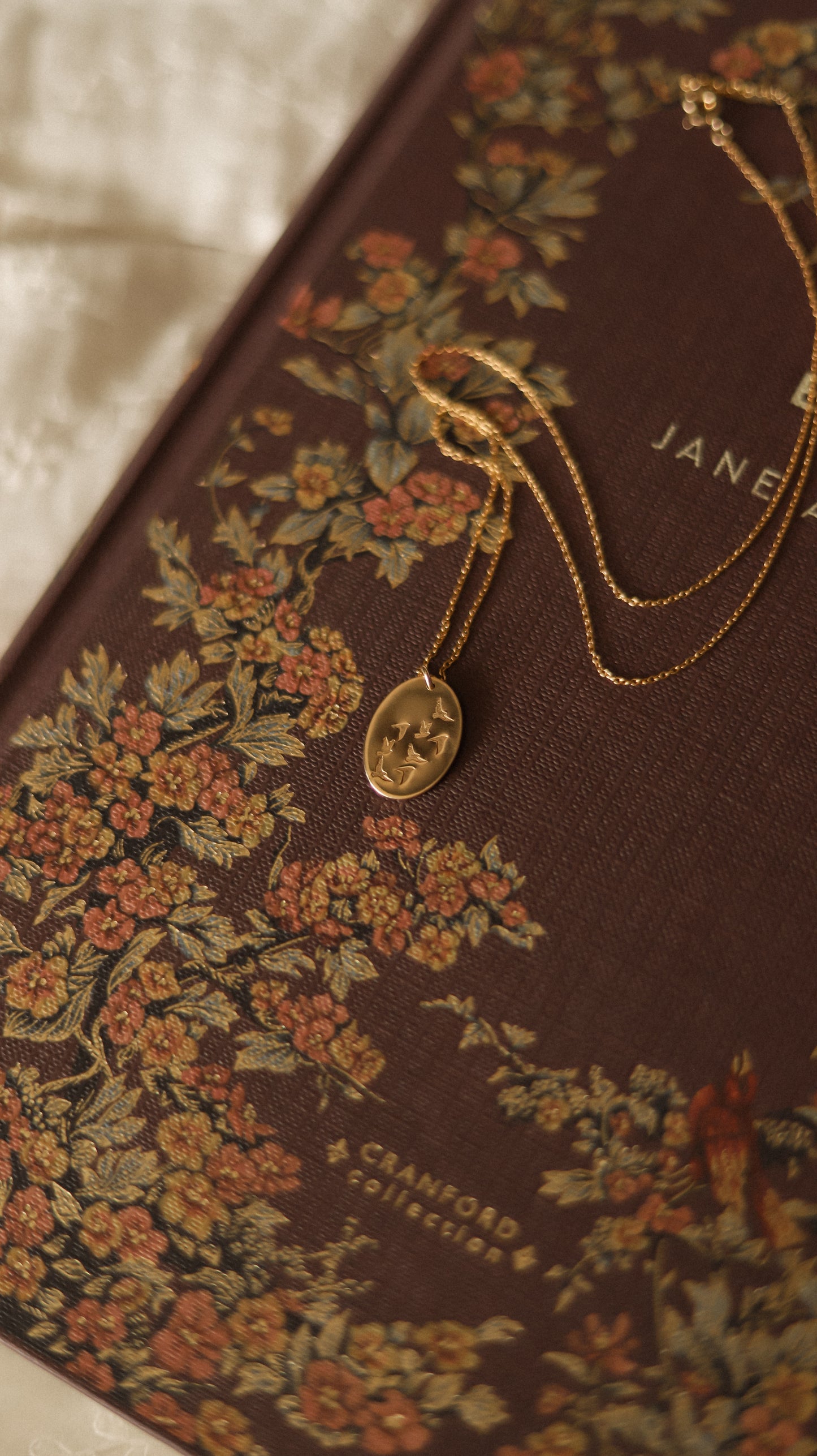 Consider the Birds Custom Heirloom Stamped Necklace